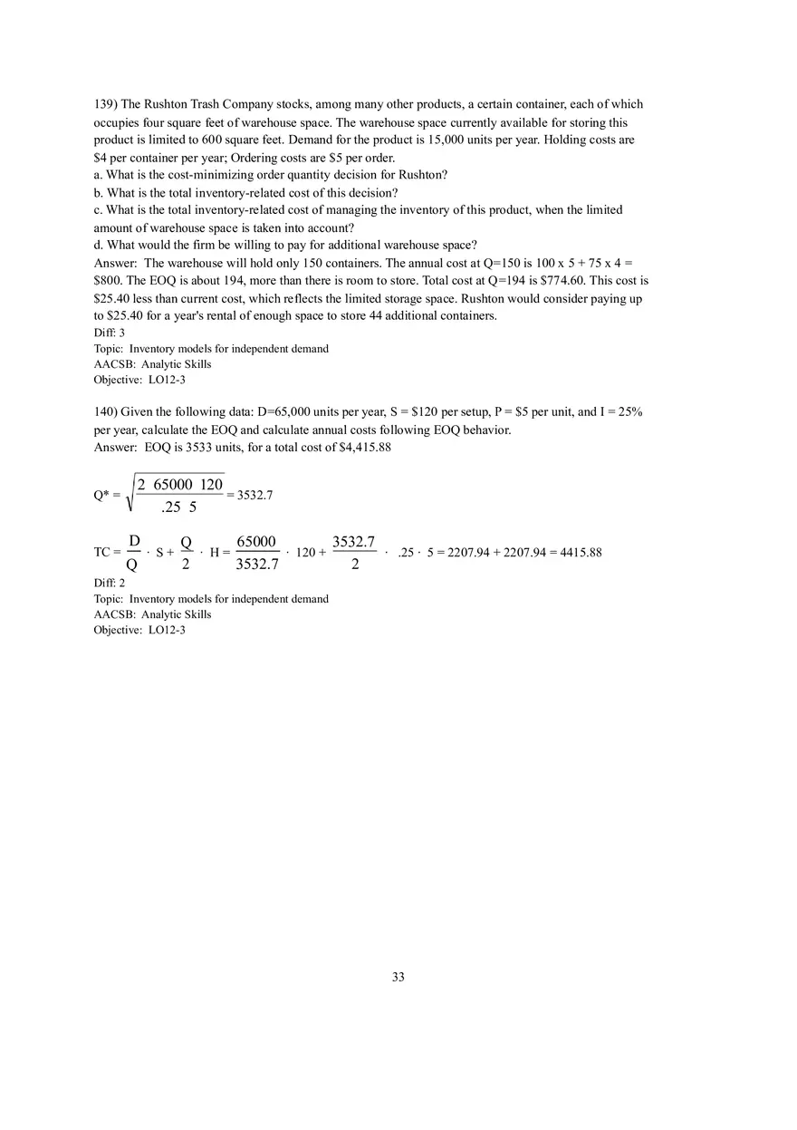 Chapter 12  Inventory Management Answers Part 4 - Page 2