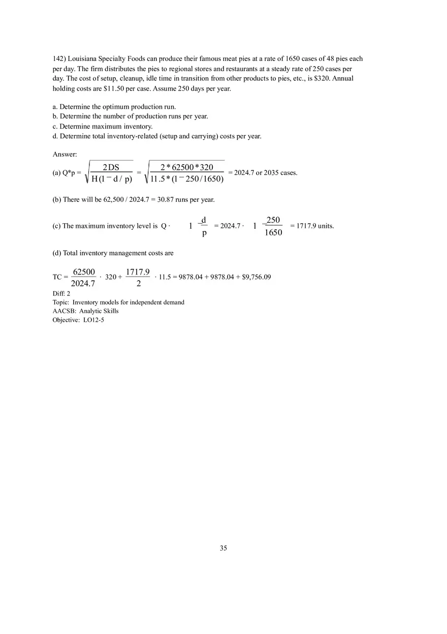 Chapter 12  Inventory Management Answers Part 4 - Page 4