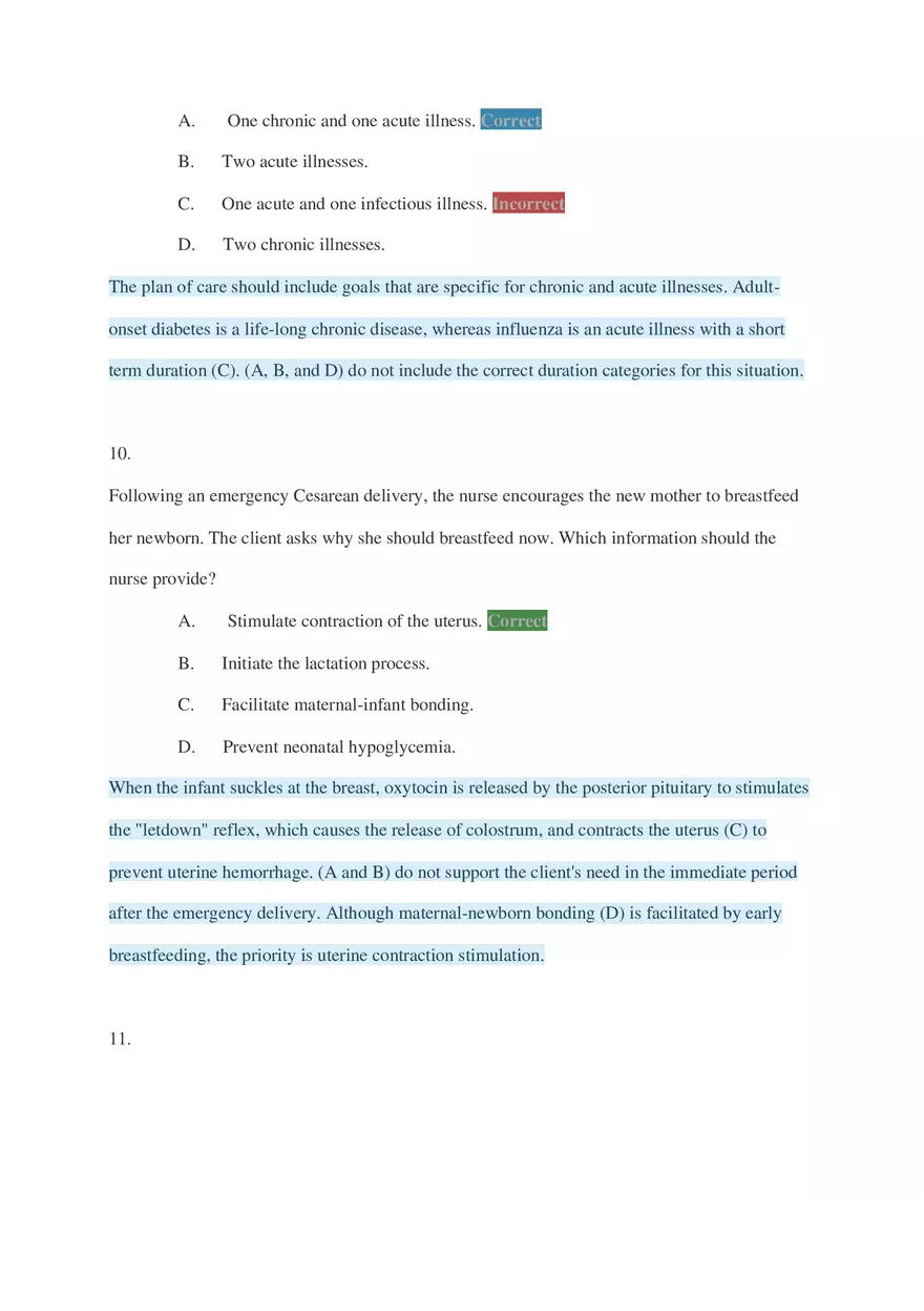 HESI Critical Care Exam Questions Part 1 - Page 6