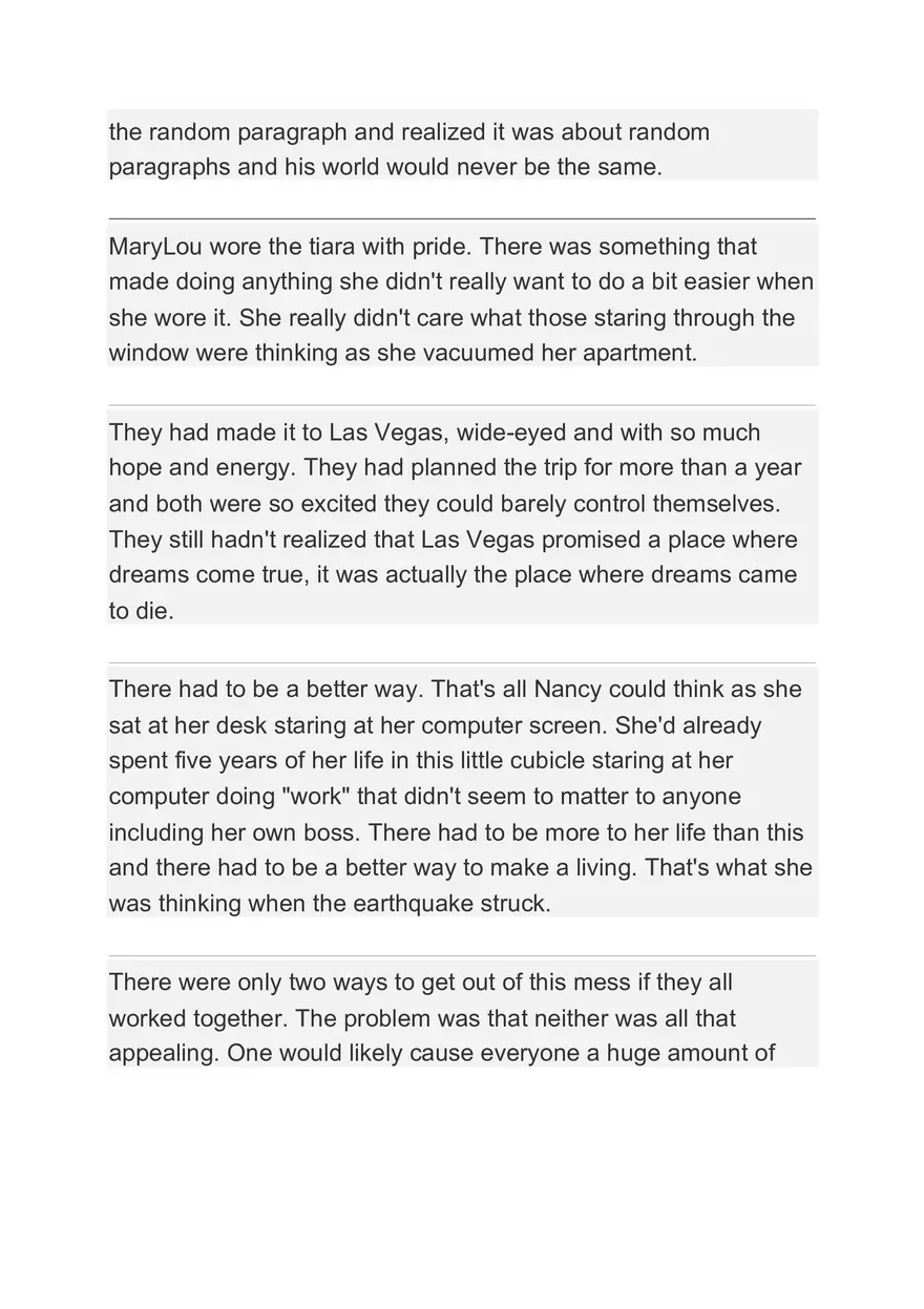 English Comprehension - Page 5