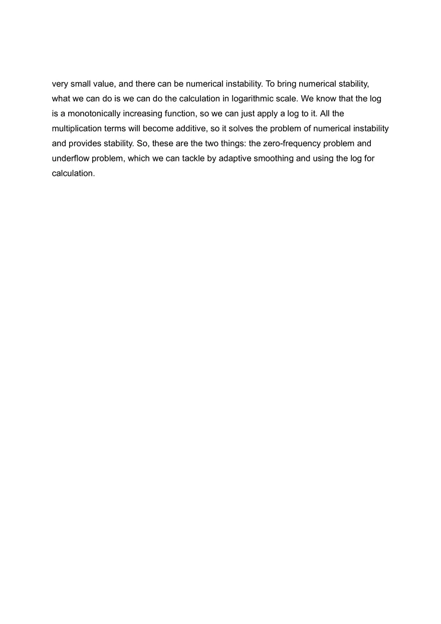 Bernoulli and Multinomial Naïve Bayes Classifier - Page 5