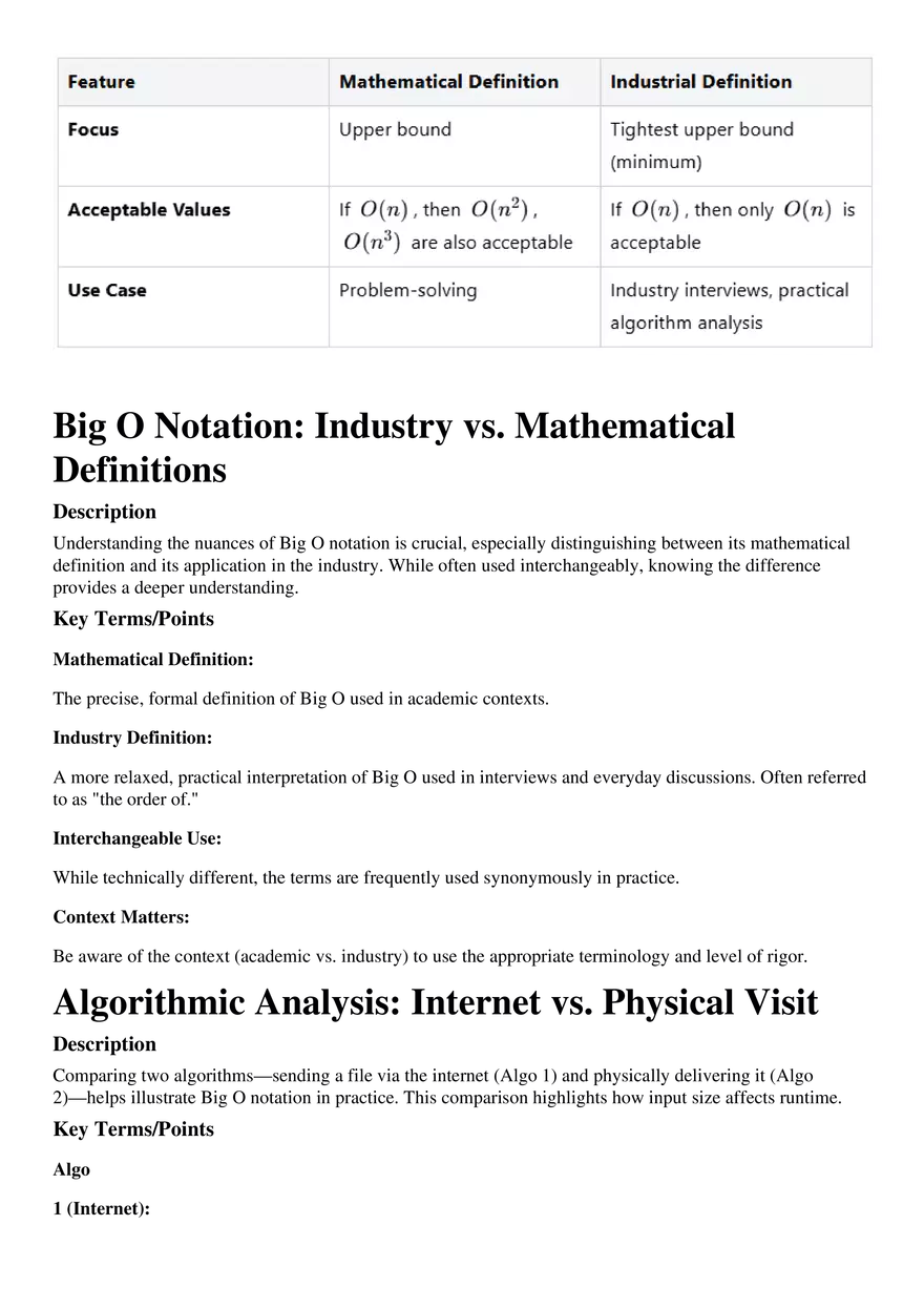 Chapter 2: Algorithm Analysis Understanding Time Complexity - Page 11