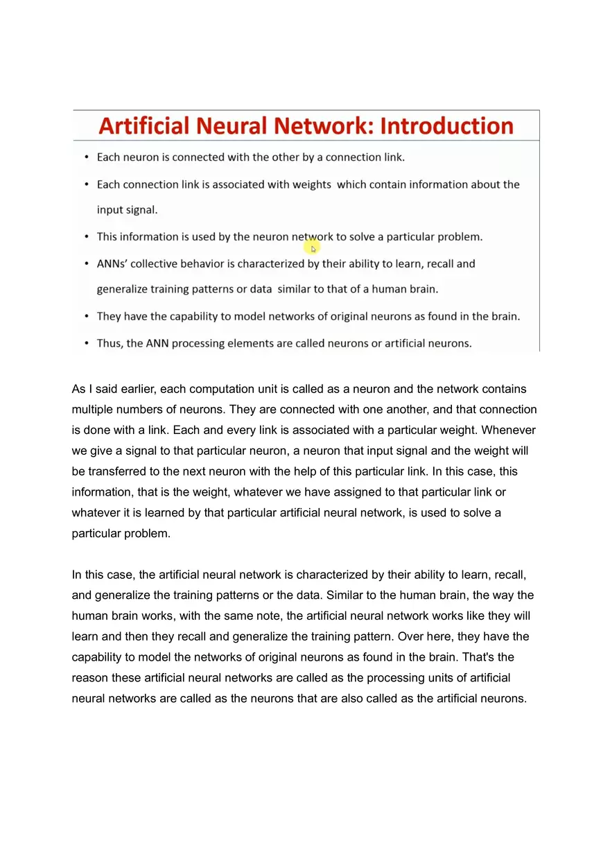 Introduction to Artificial Neural Network - Page 2