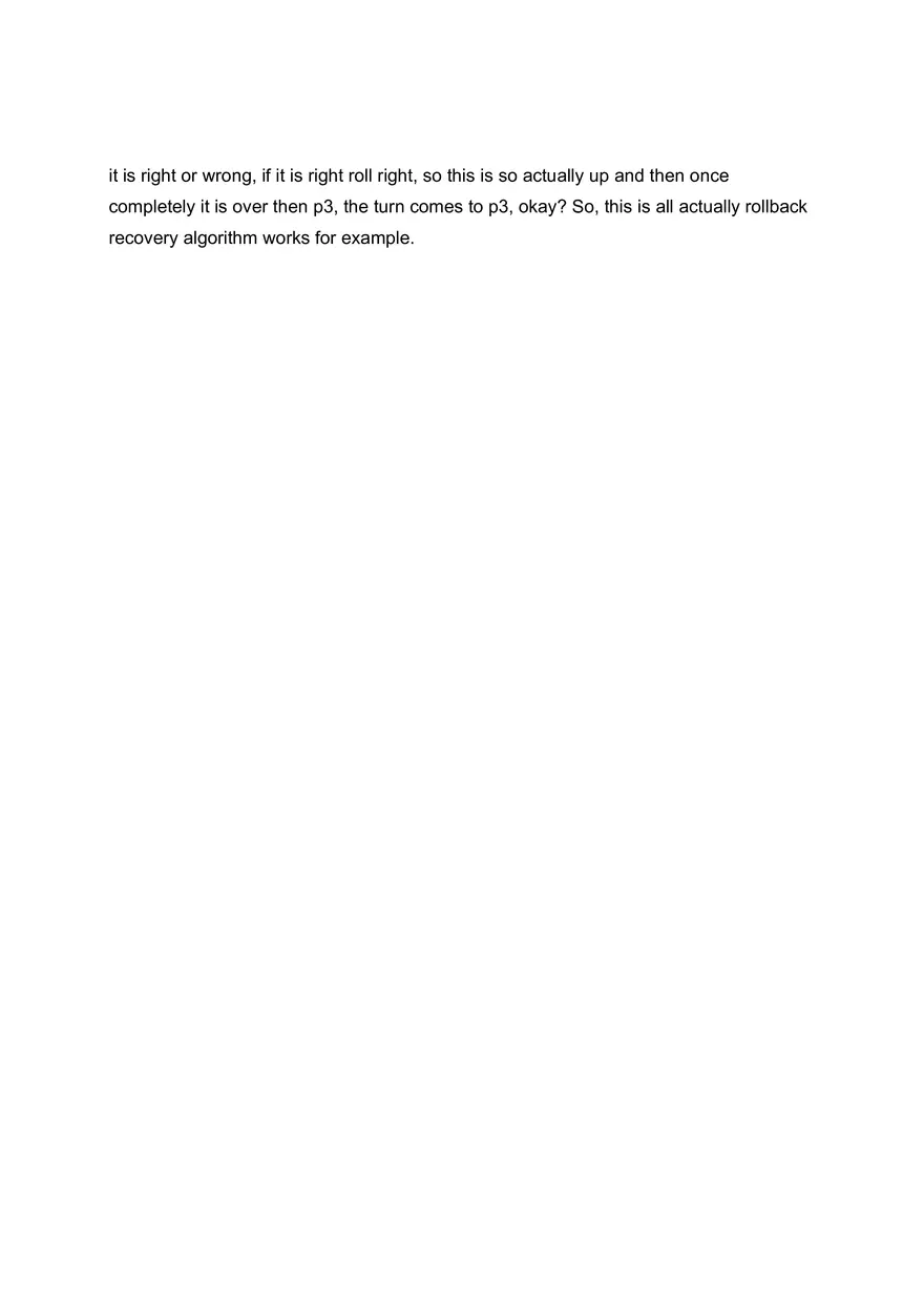 Asynchronous Checkpointing and recovery Juang-Venkatesan Algorithm - Page 7