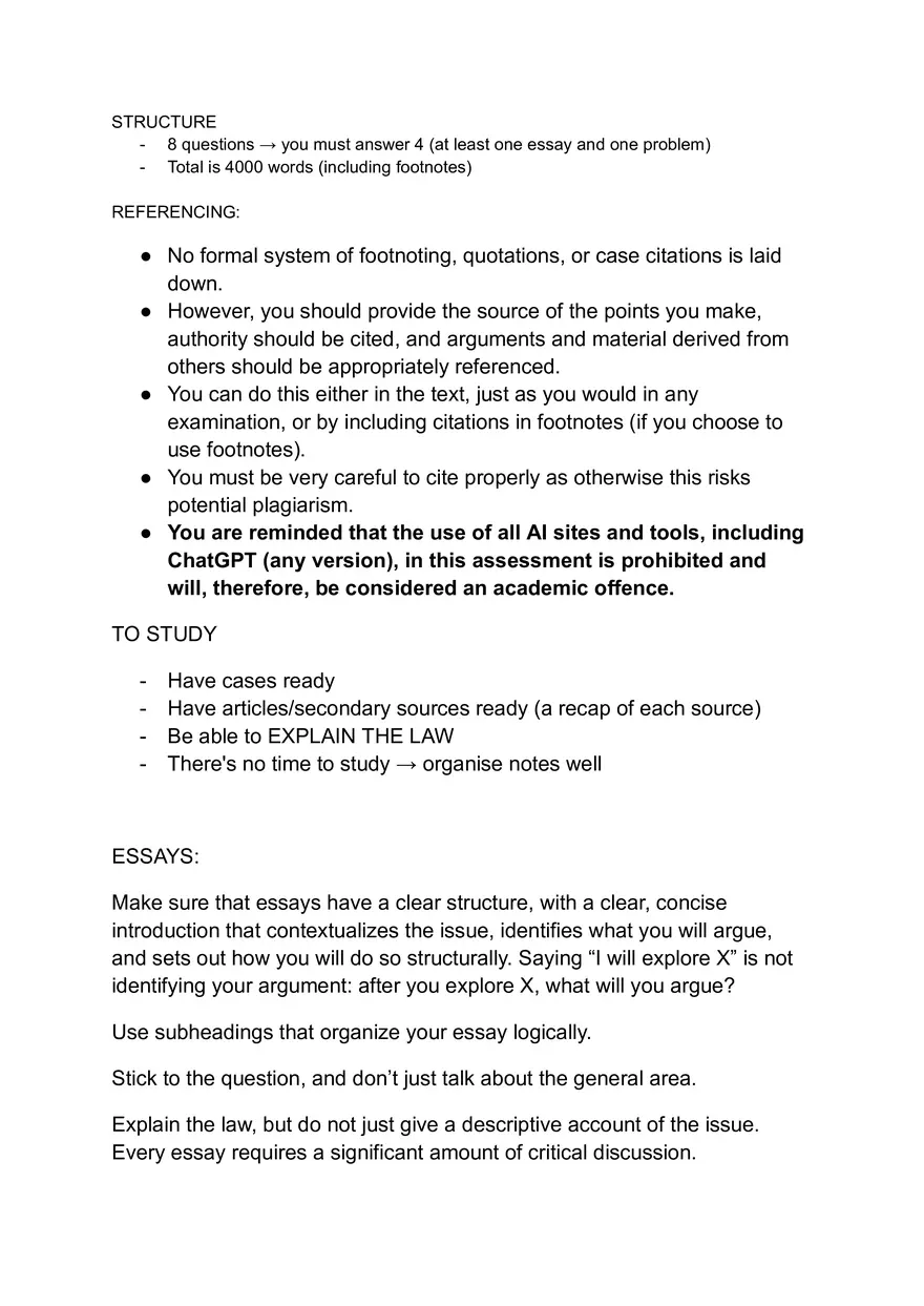 Criminal Law Exam Review - Page 1