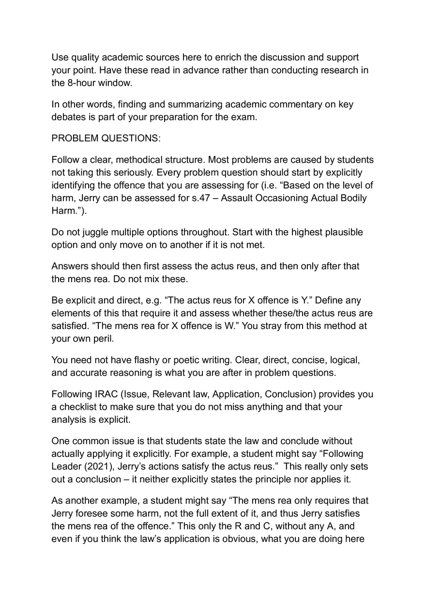 Criminal Law Exam Review - Page 2