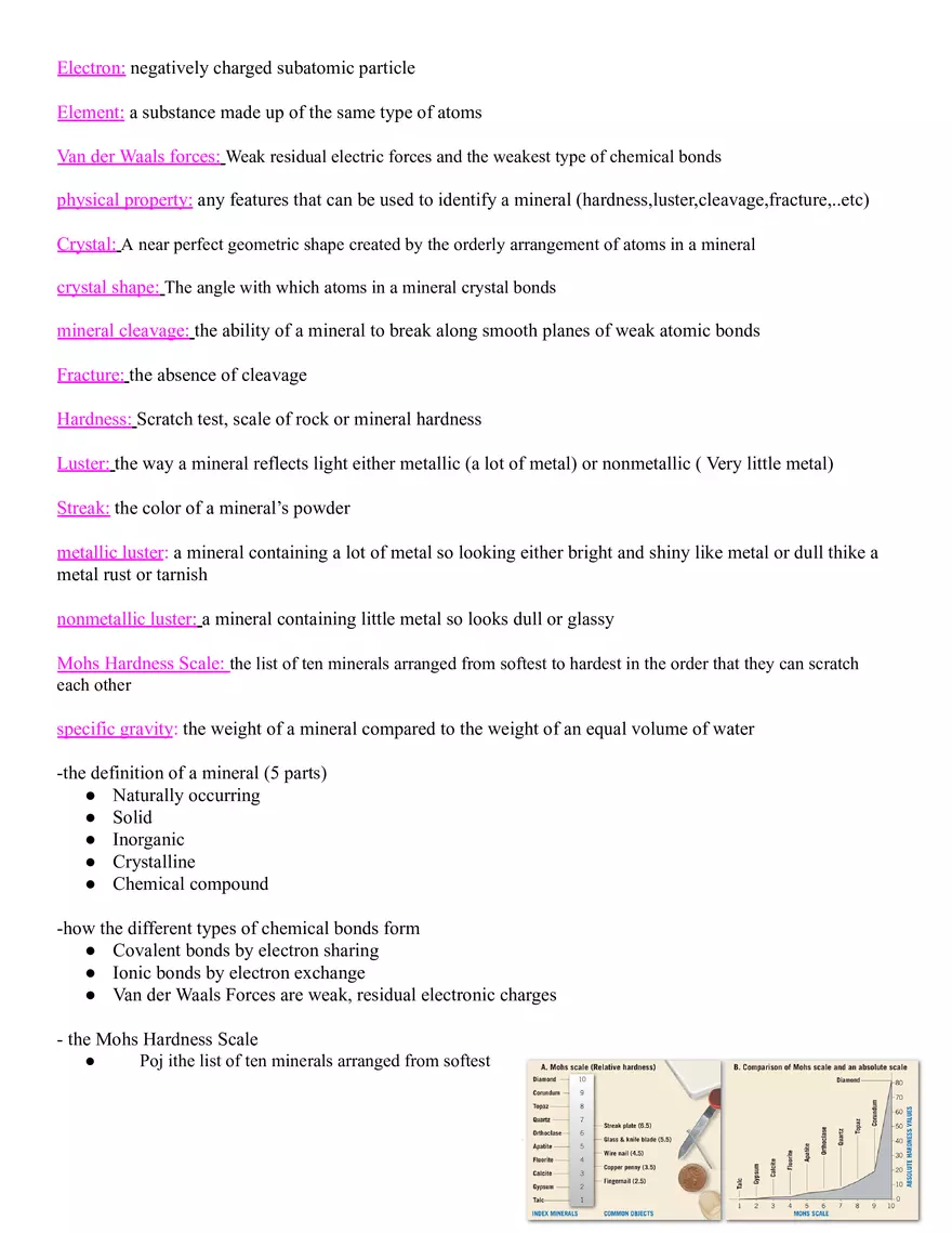 Earth Science Lecture - Test 3 Review - Page 2