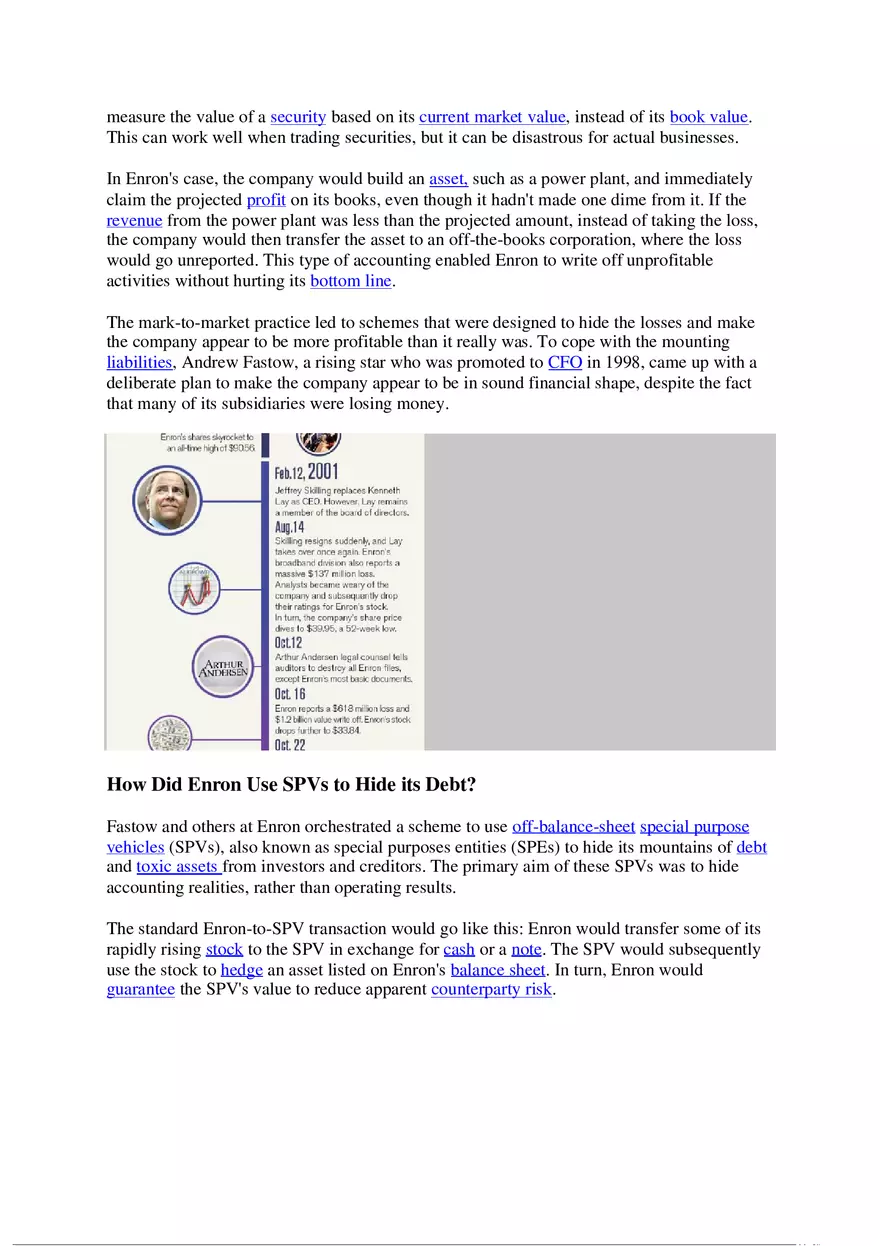 An Enron Scandal Summary - Page 4