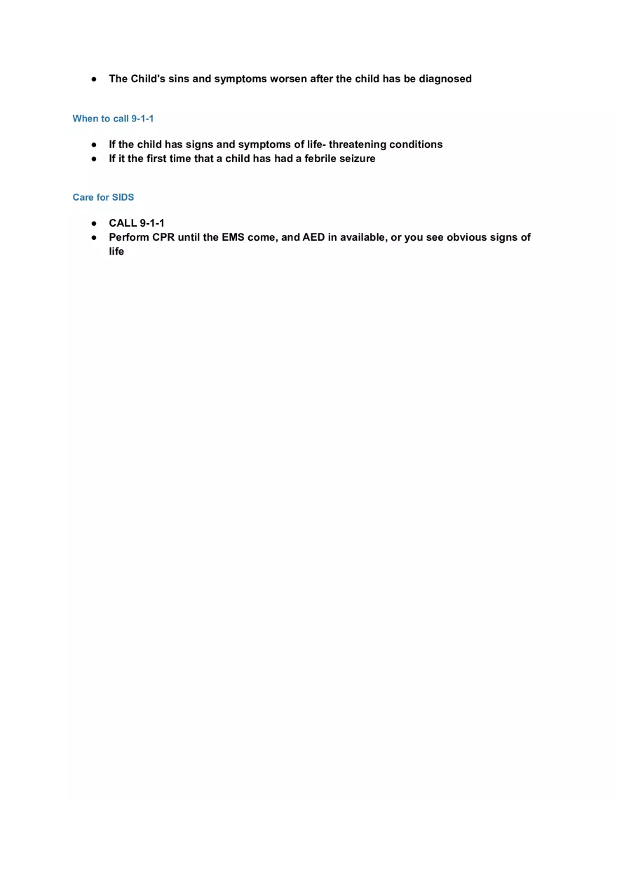 Adult and Pediatric First Aid - Page 2