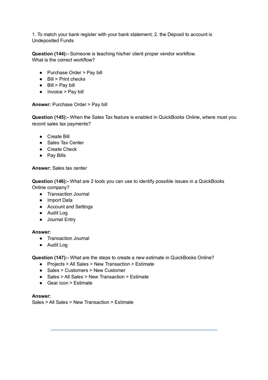 ProAdvisor Certification Exam Questions & Answers Part 3 - Page 7