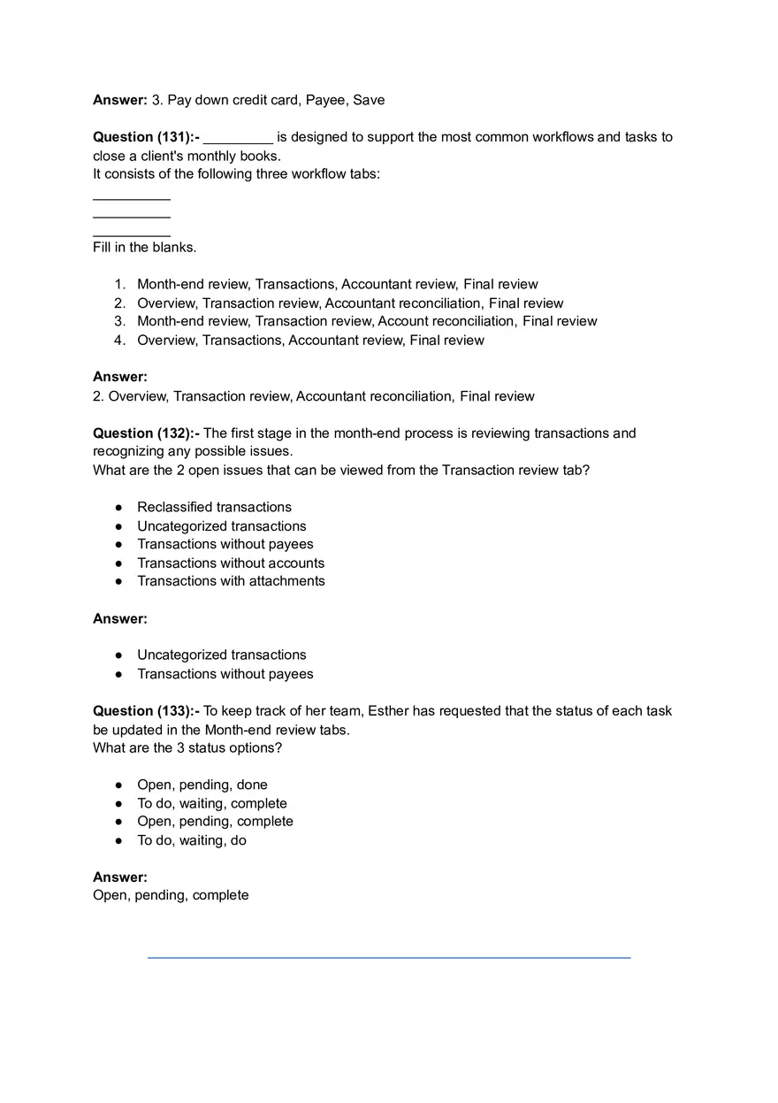 ProAdvisor Certification Exam Questions & Answers Part 3 - Page 3