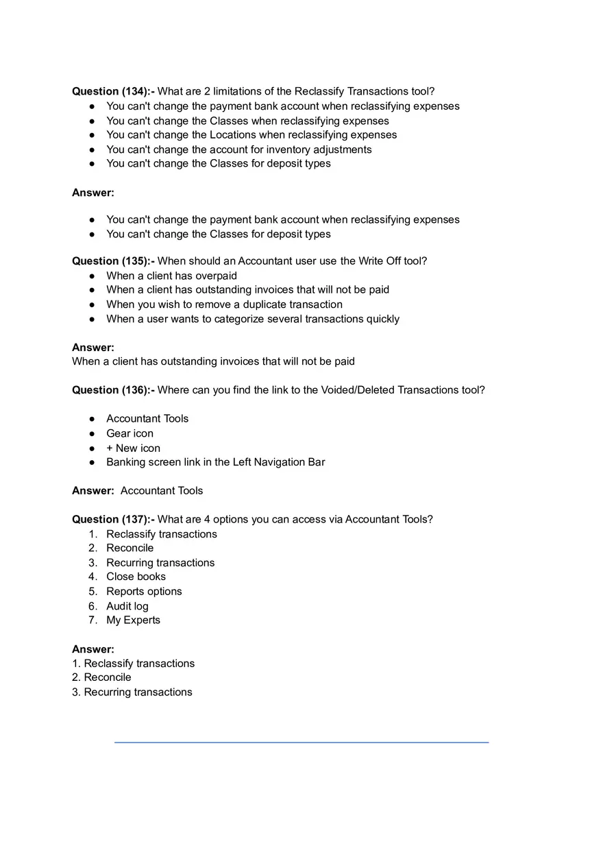 ProAdvisor Certification Exam Questions & Answers Part 3 - Page 4