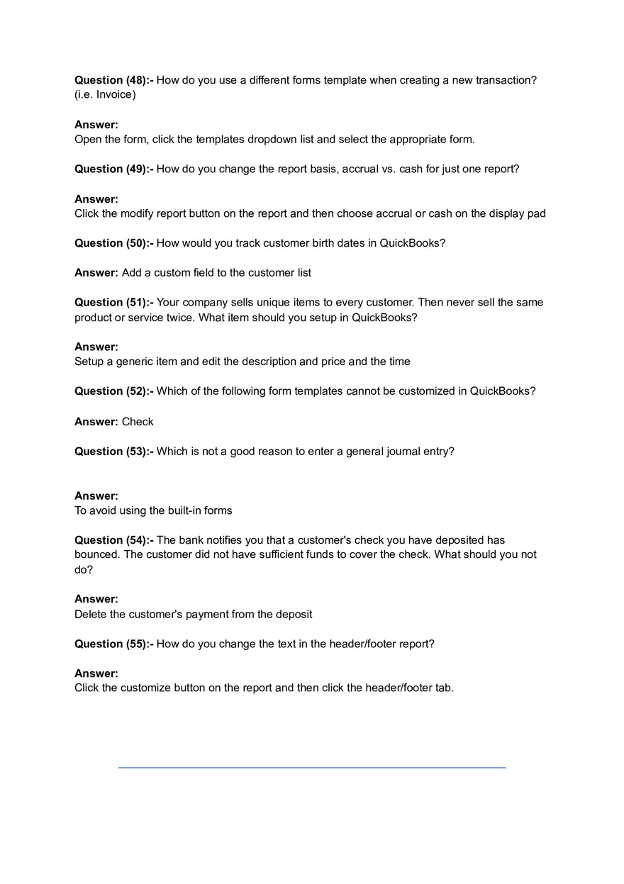 ProAdvisor Certification Exam Questions & Answers Part 1 - Page 7