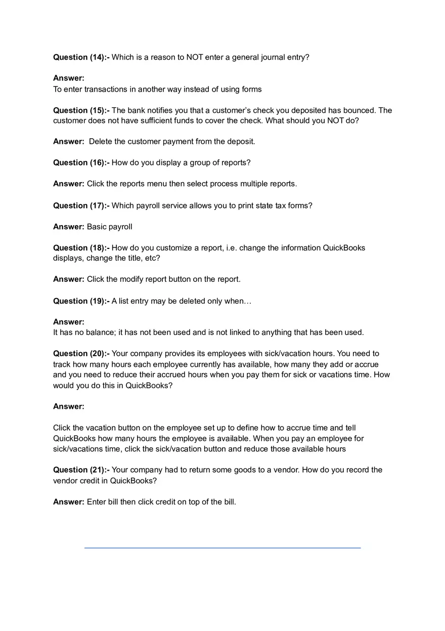 ProAdvisor Certification Exam Questions & Answers Part 1 - Page 3