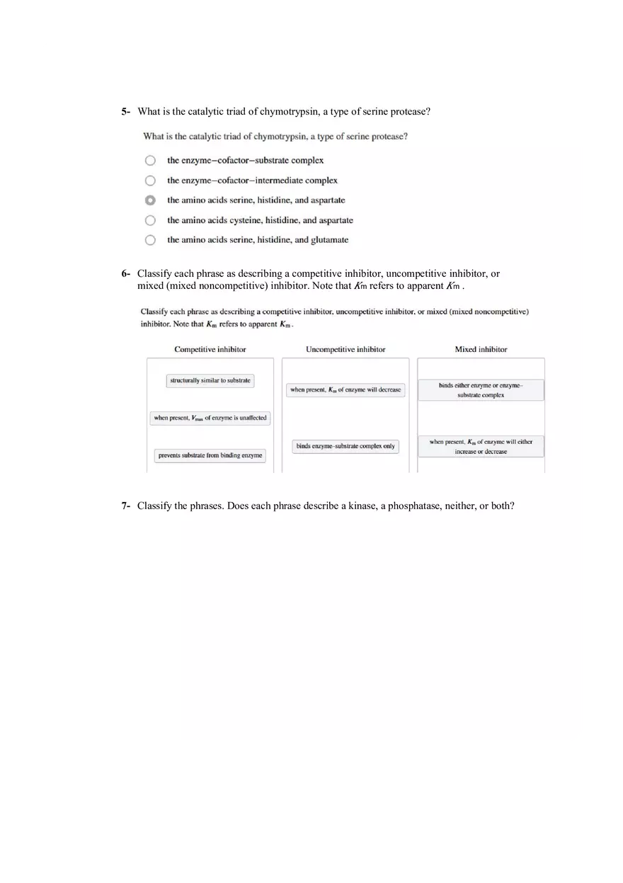 Cheat Sheet - Final Biochem Part VI - Page 10
