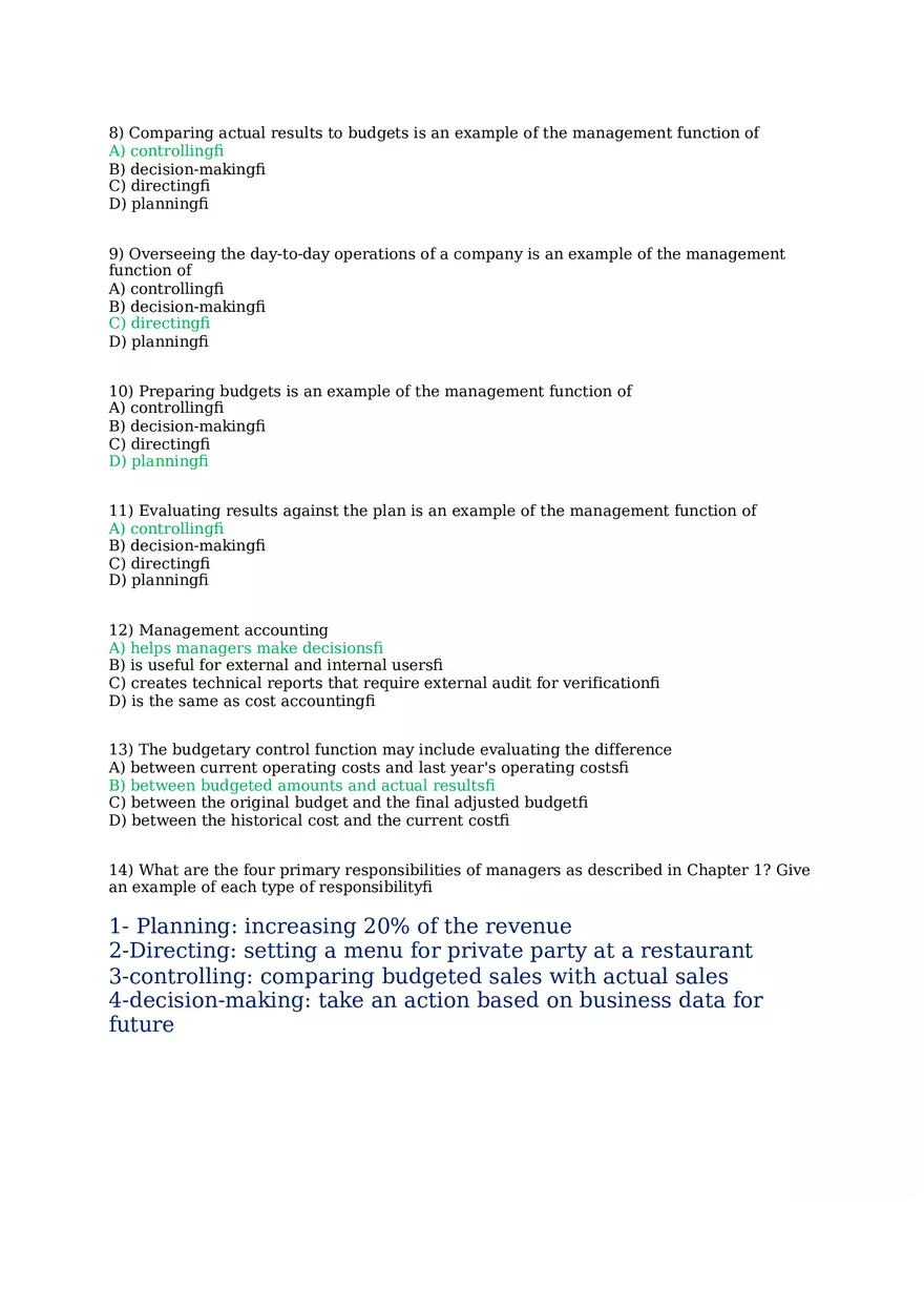 Accounting Chapter 1 Question Set - Page 2