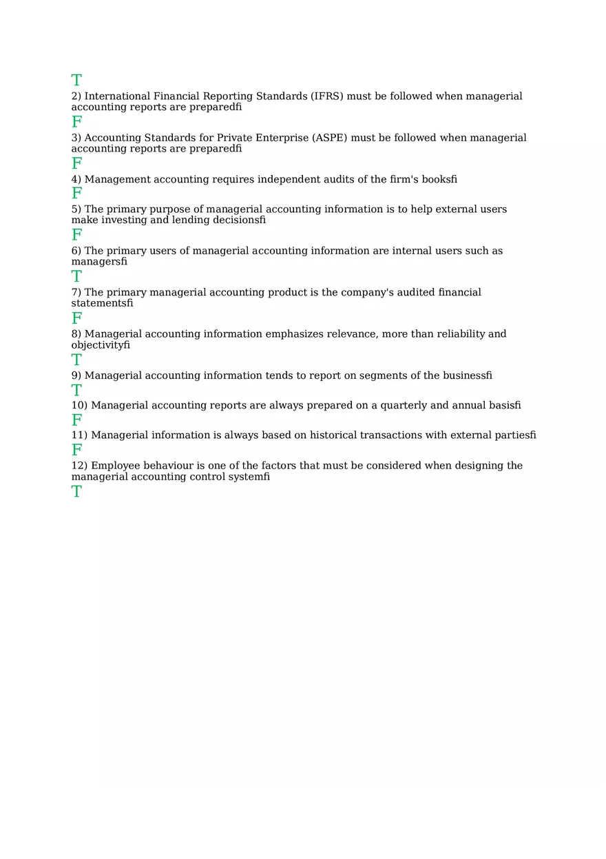 Accounting Chapter 1 Question Set - Page 5