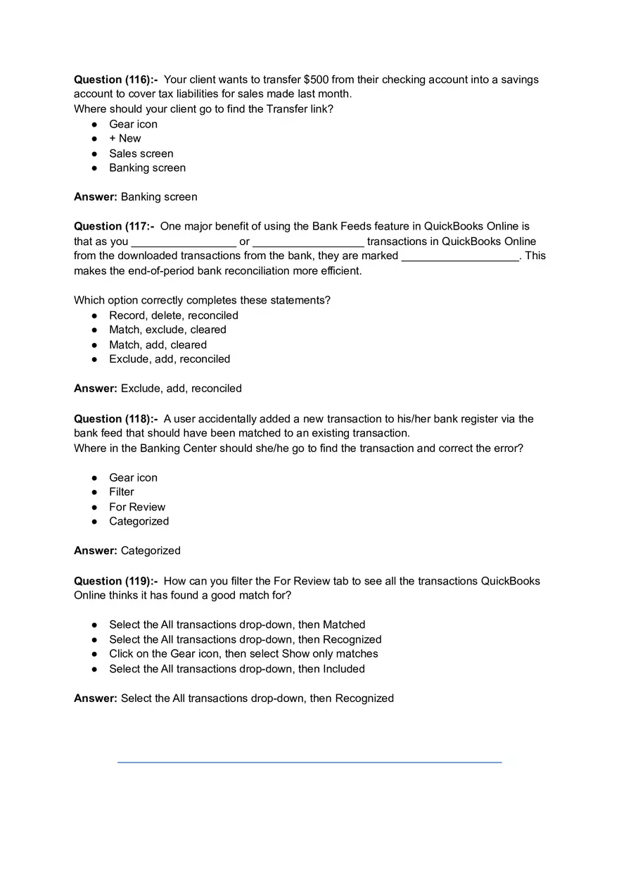 ProAdvisor Certification Exam Questions & Answers Part 2 - Page 9