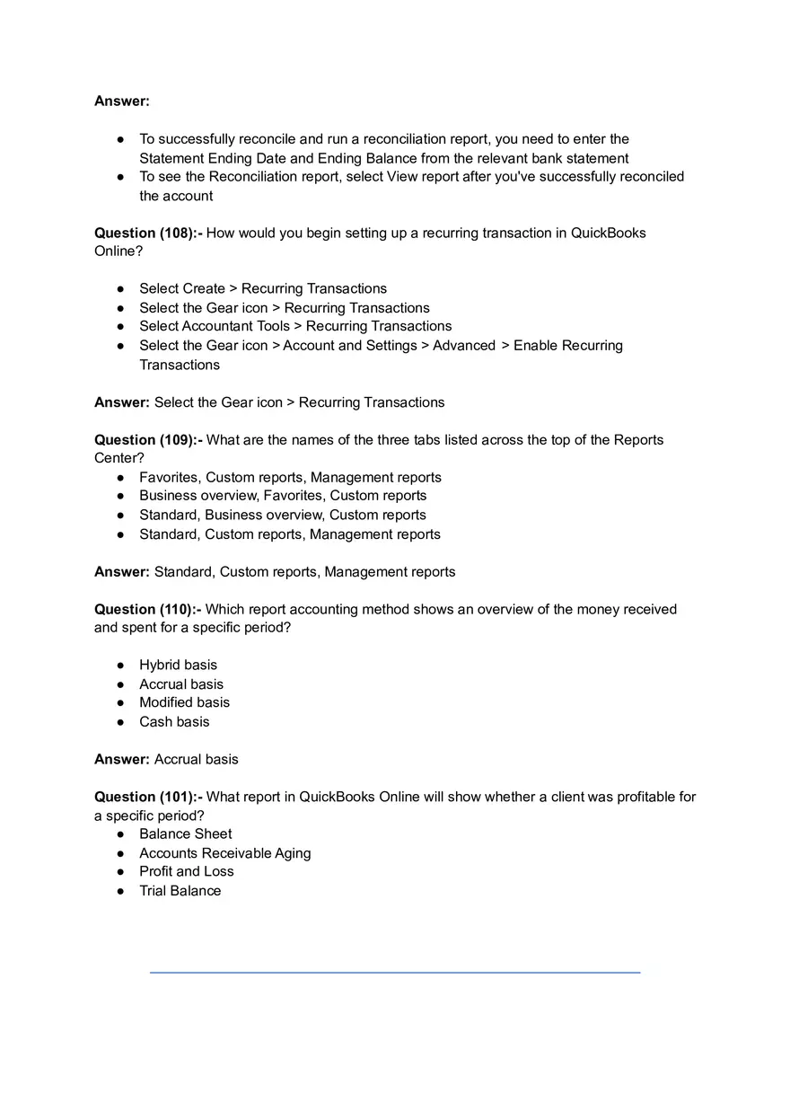 ProAdvisor Certification Exam Questions & Answers Part 2 - Page 5