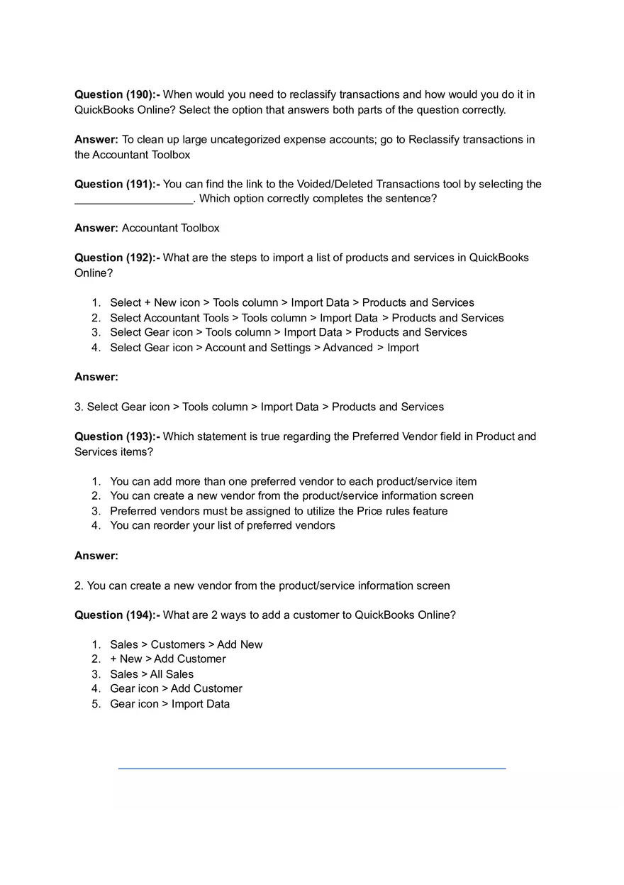 ProAdvisor Certification Exam Questions & Answers Part 4 - Page 9