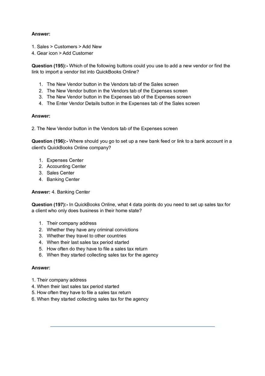 ProAdvisor Certification Exam Questions & Answers Part 4 - Page 10