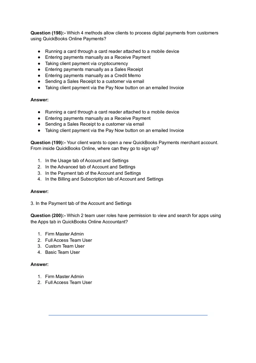 ProAdvisor Certification Exam Questions & Answers Part 4 - Page 11
