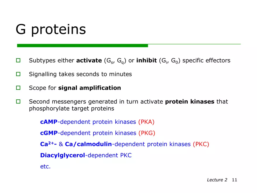 Lecture 2: Receptor Mechanisms - Page 3