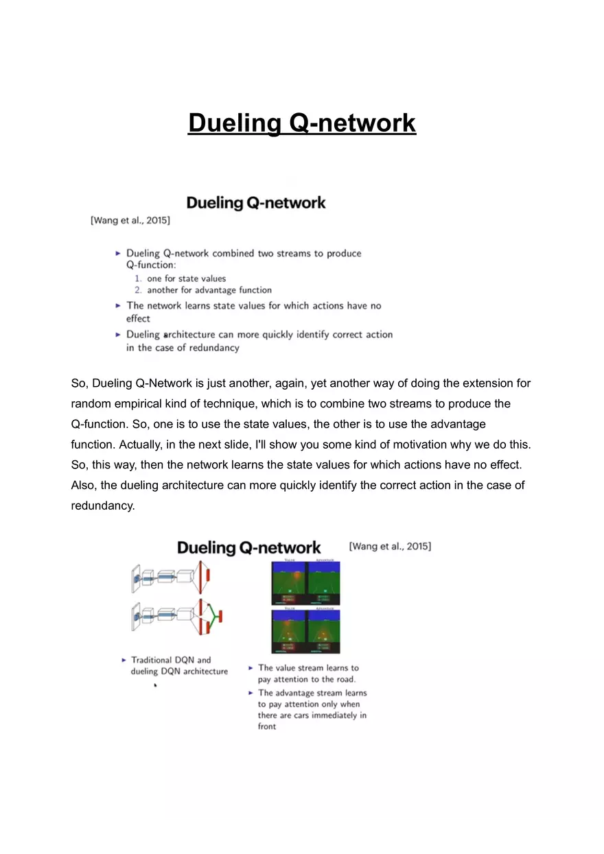 Dueling Q-network - Page 1
