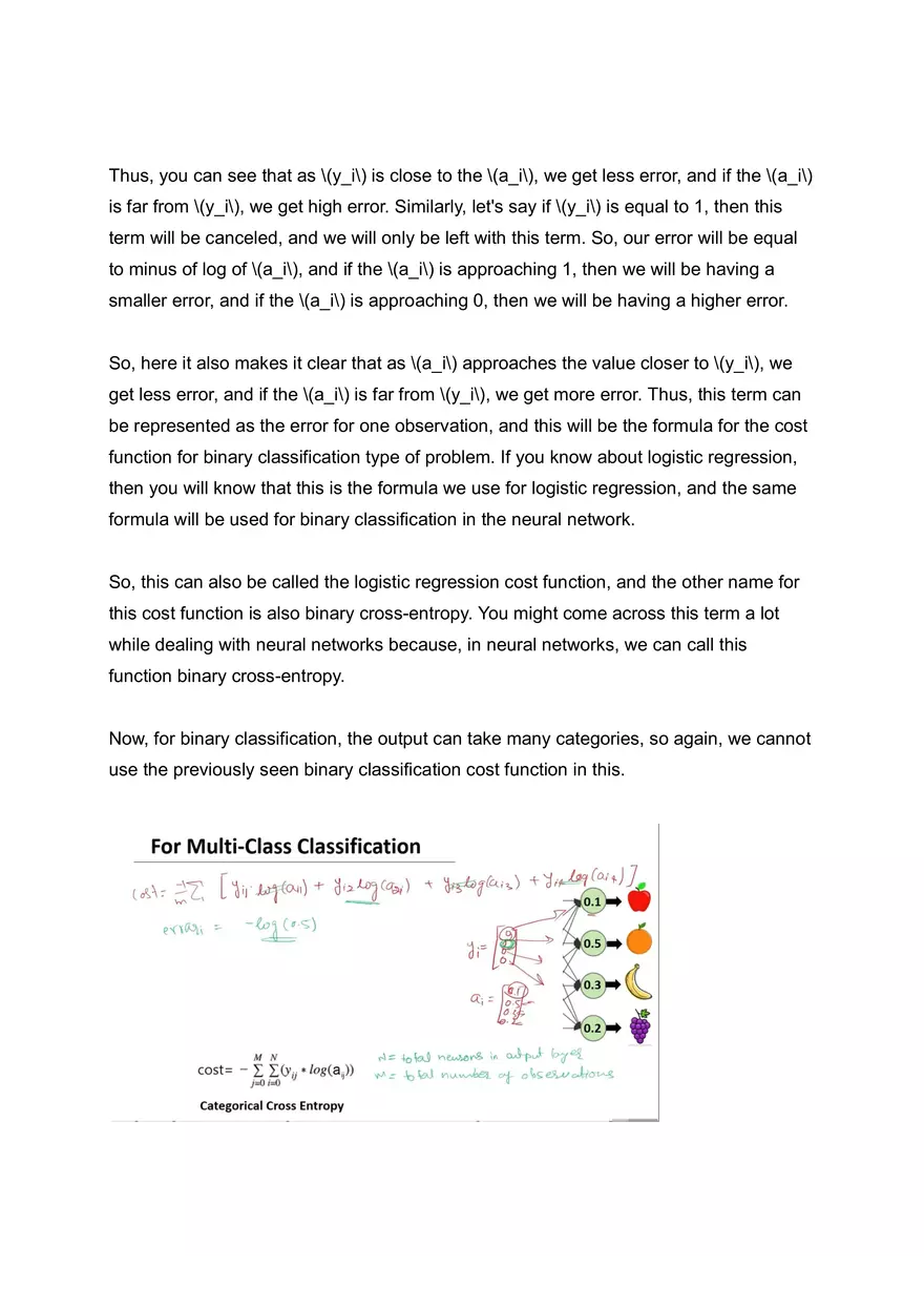 Cost Functions in Neural Networks - Page 5