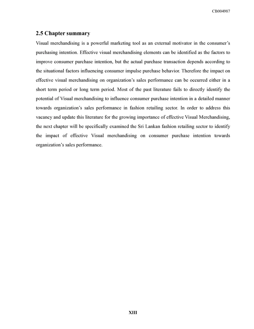 Sri Lankan Fashion Retailing Dissertation - Page 16