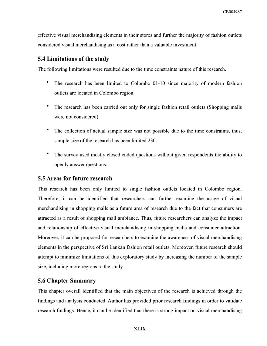 Sri Lankan Fashion Retailing Dissertation - Page 55