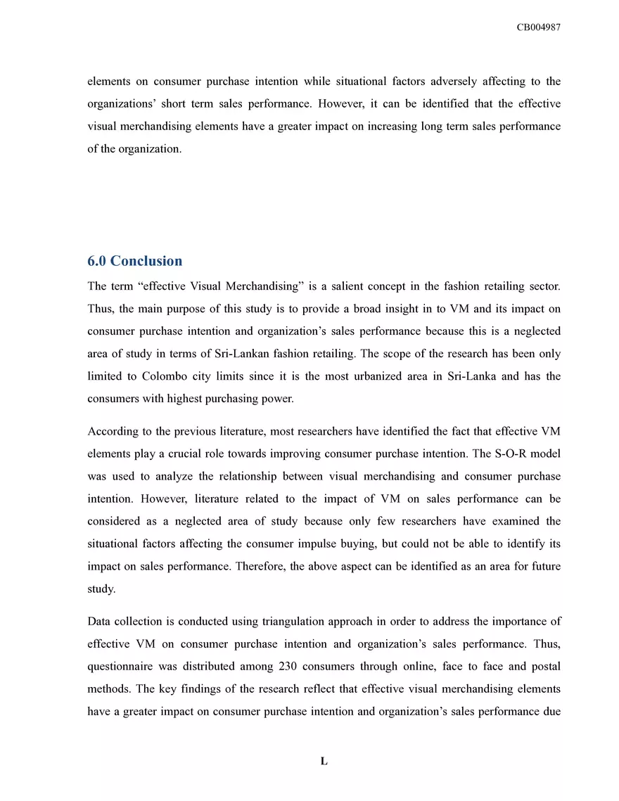 Sri Lankan Fashion Retailing Dissertation - Page 56