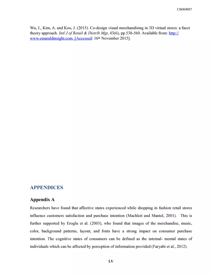 Sri Lankan Fashion Retailing Dissertation - Page 62