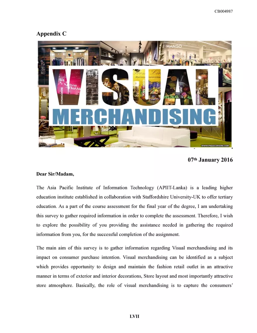 Sri Lankan Fashion Retailing Dissertation - Page 64