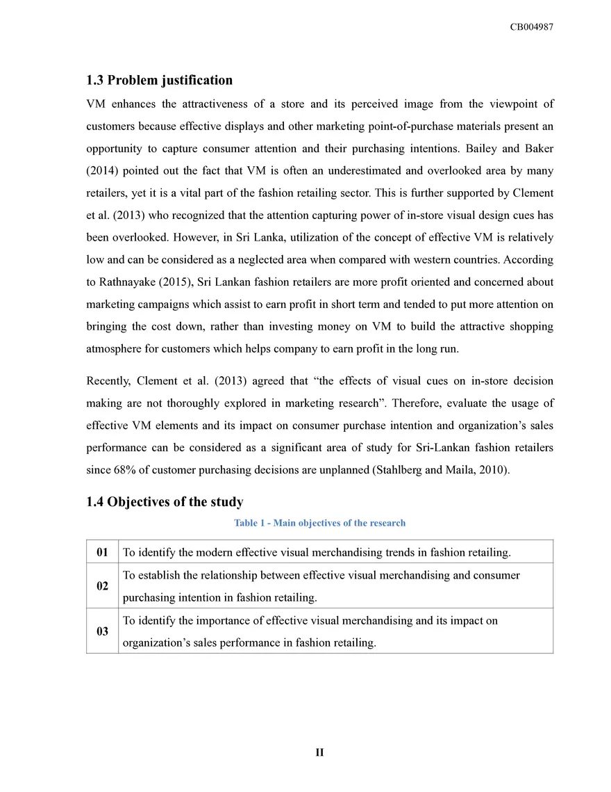 Sri Lankan Fashion Retailing Dissertation - Page 4