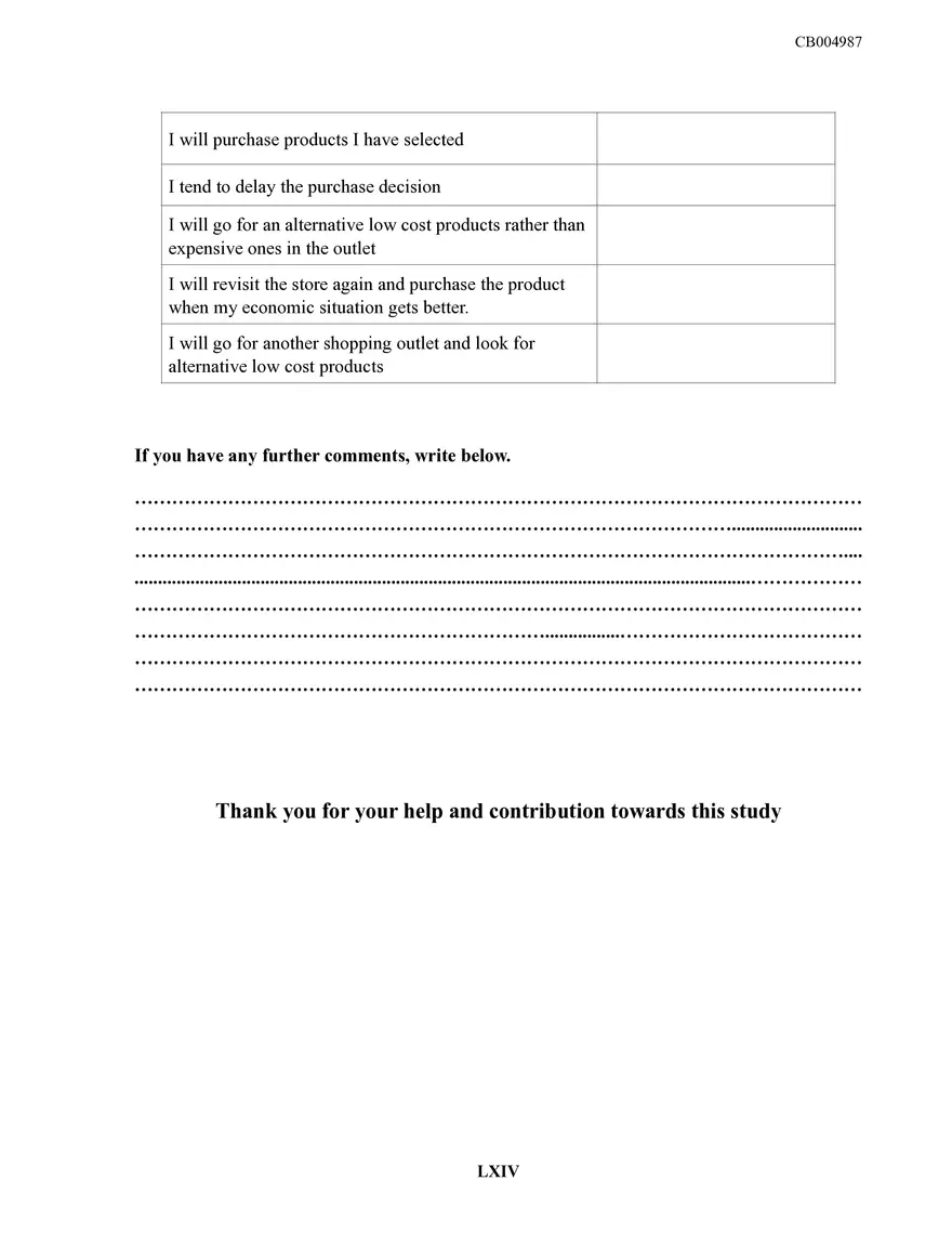 Sri Lankan Fashion Retailing Dissertation - Page 72