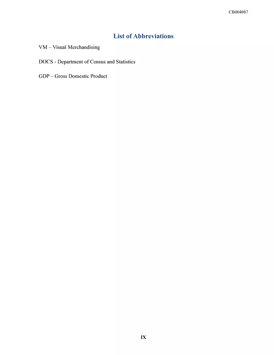 Sri Lankan Fashion Retailing Dissertation - Page 79