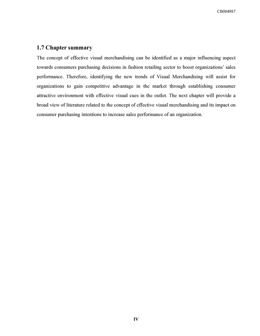 Sri Lankan Fashion Retailing Dissertation - Page 6