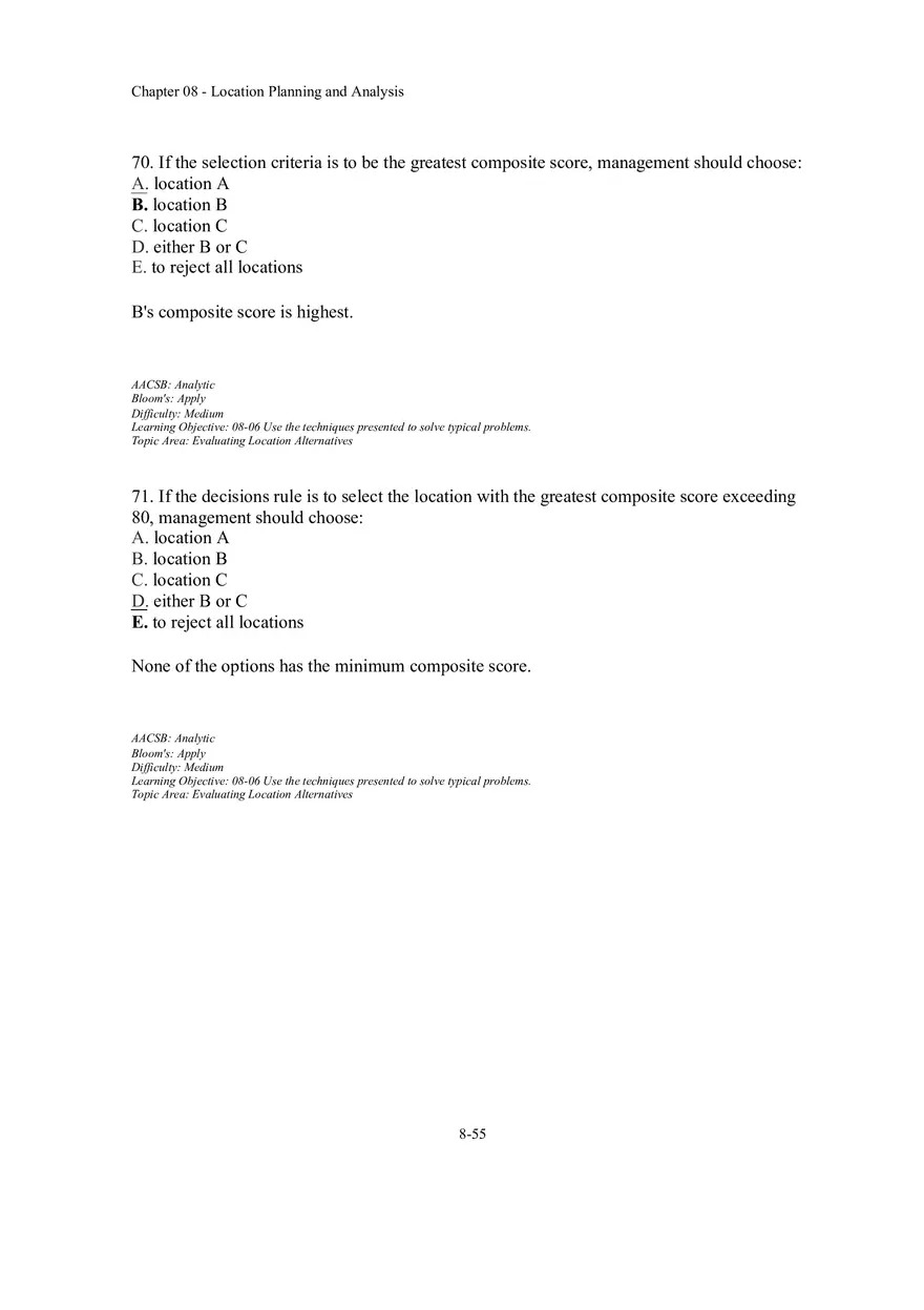 Chapter 08 Location Planning and Analysis Part 4 - Page 7
