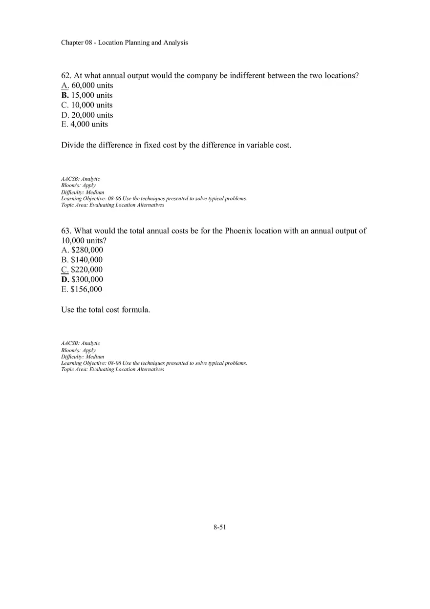 Chapter 08 Location Planning and Analysis Part 4 - Page 2