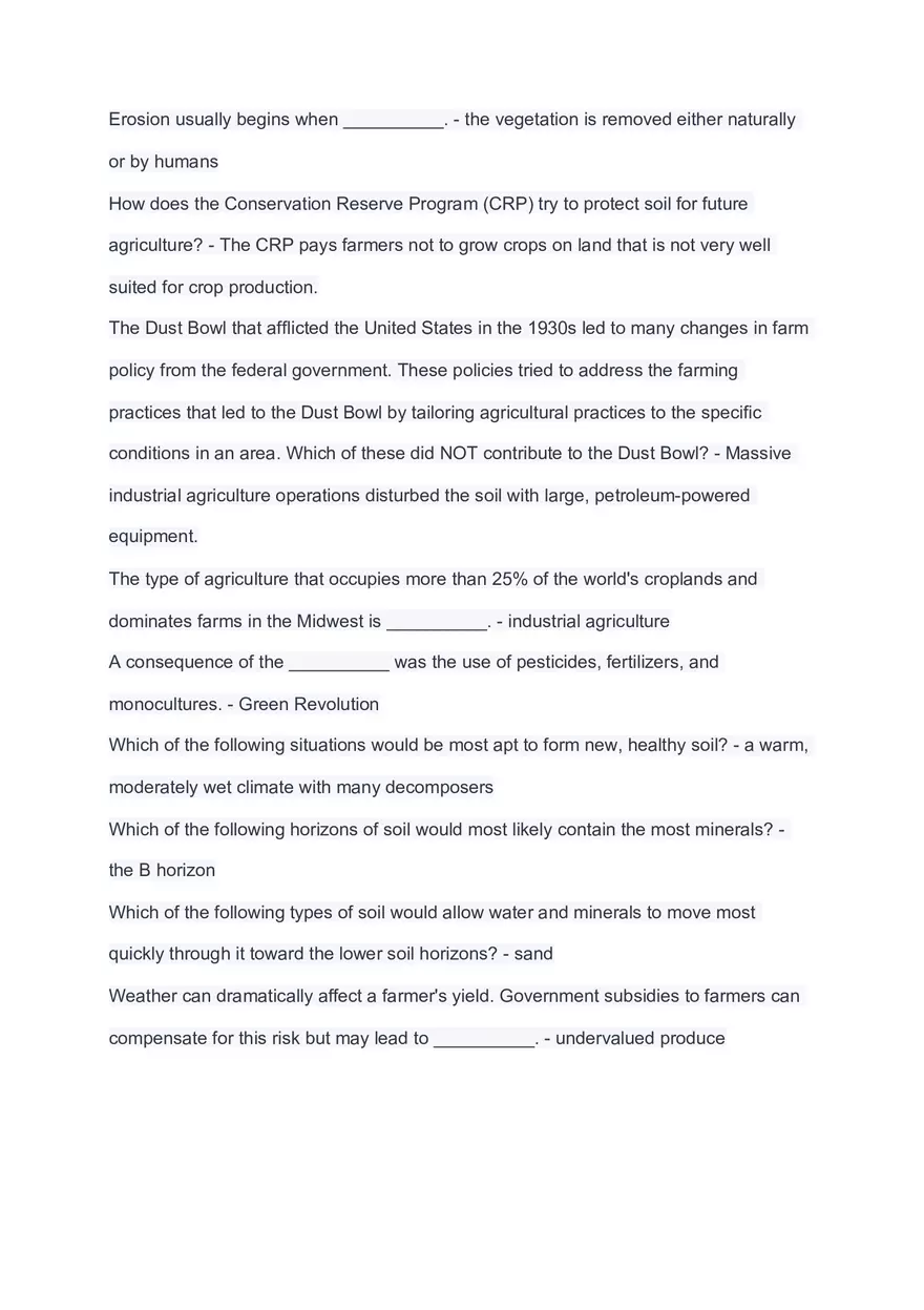 Which Process not Only Controls Erosion, but Can Also Help to Replenish Soil Nutrients - Page 2