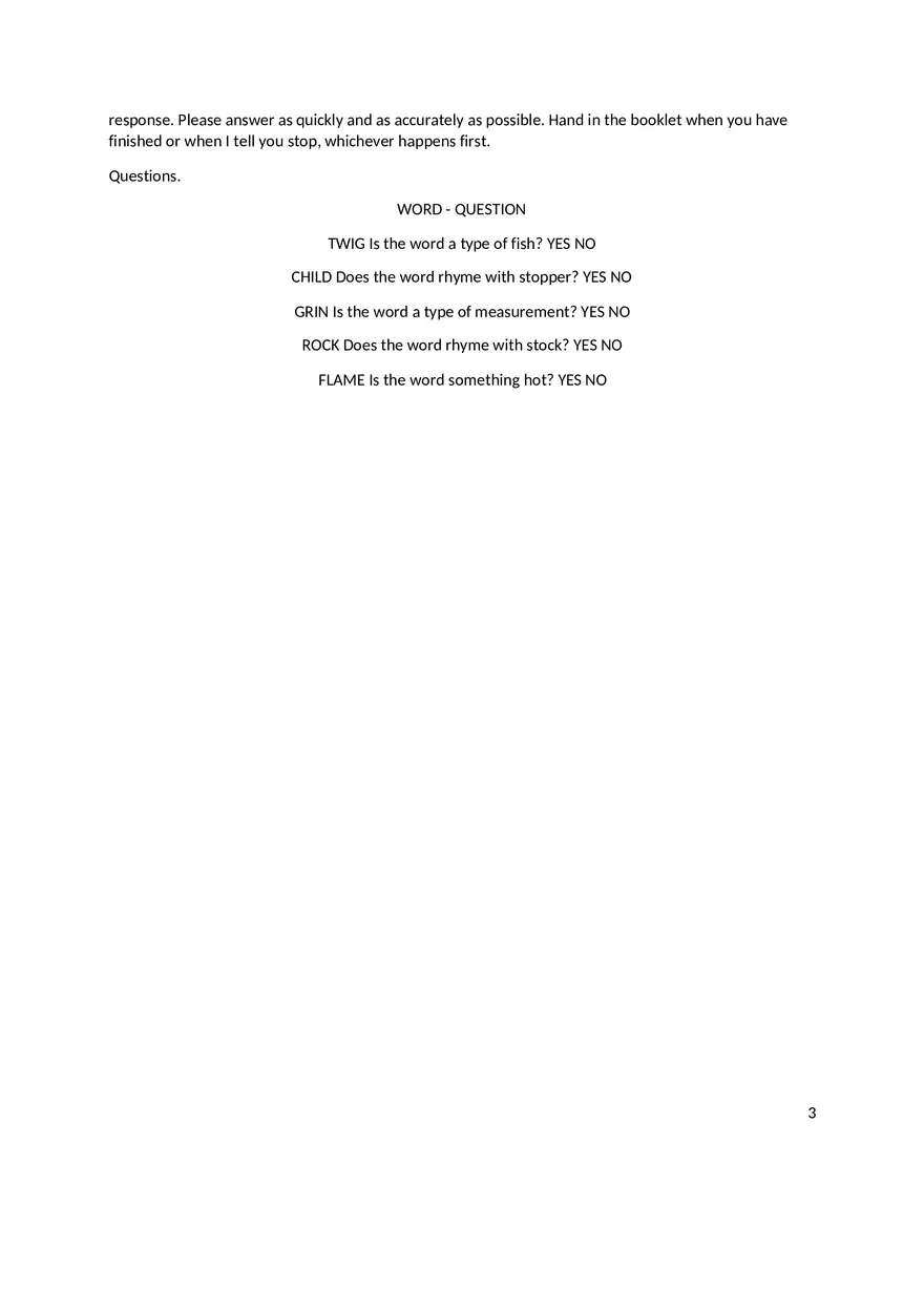 Deep and Shallow Processing - Page 3