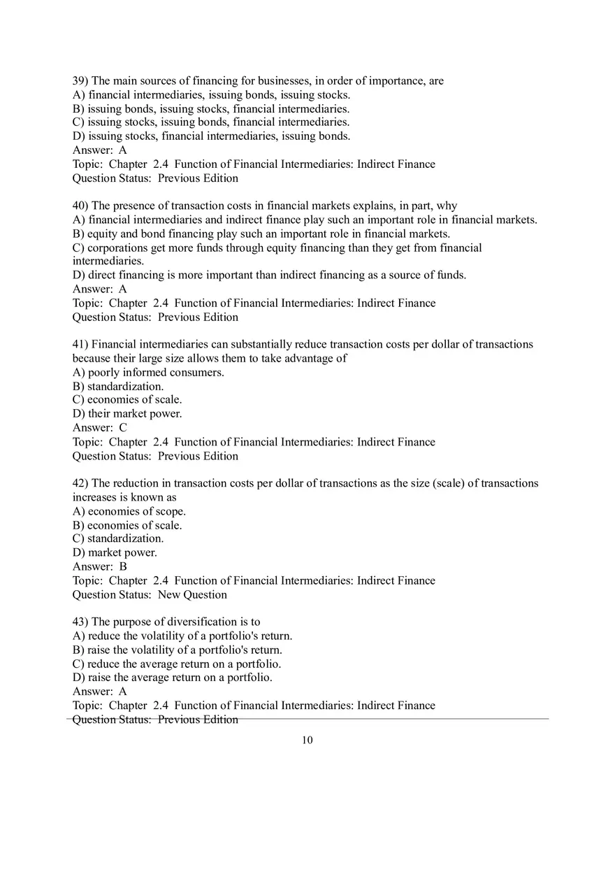 Overview of the Financial System Part 1 - Page 10