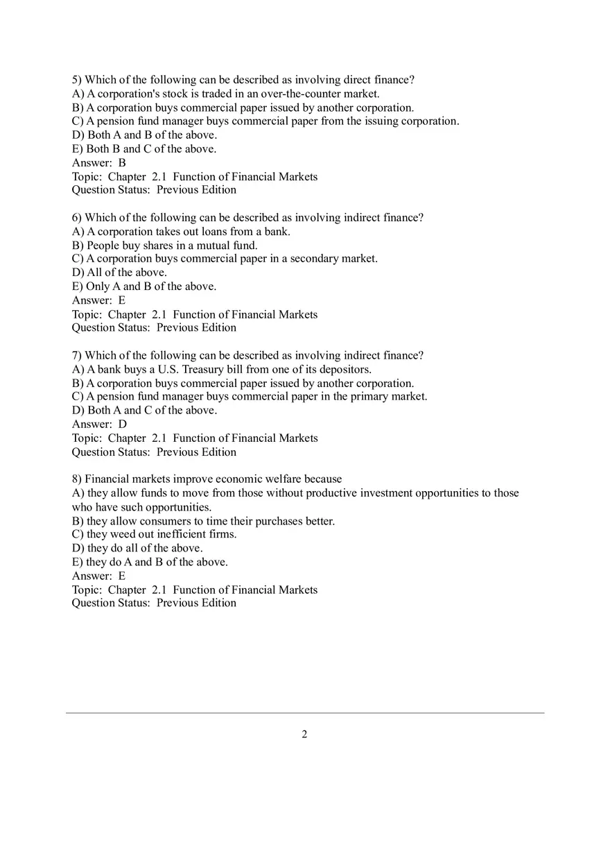 Overview of the Financial System Part 1 - Page 2