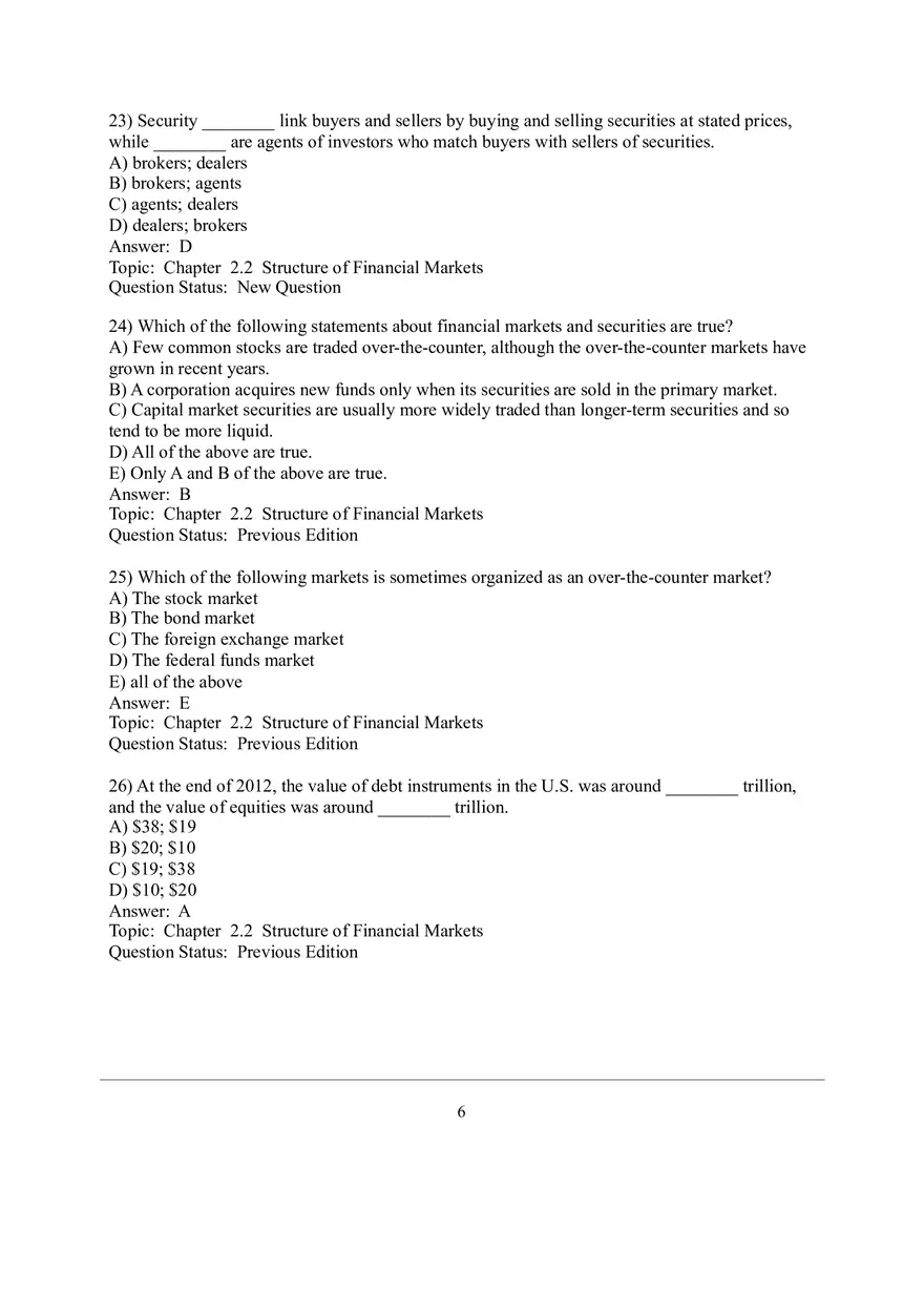 Overview of the Financial System Part 1 - Page 6