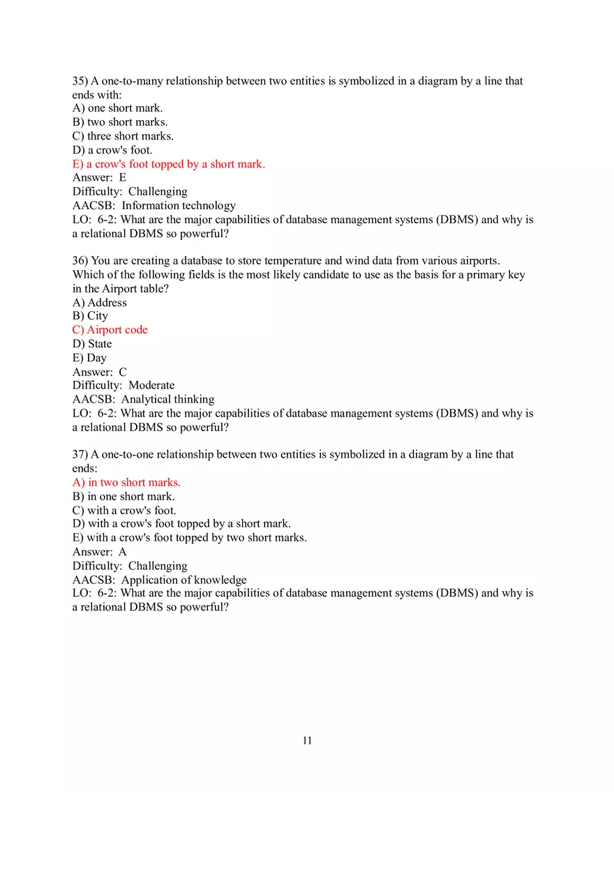 Databases and Information Management Part 2 - Page 1