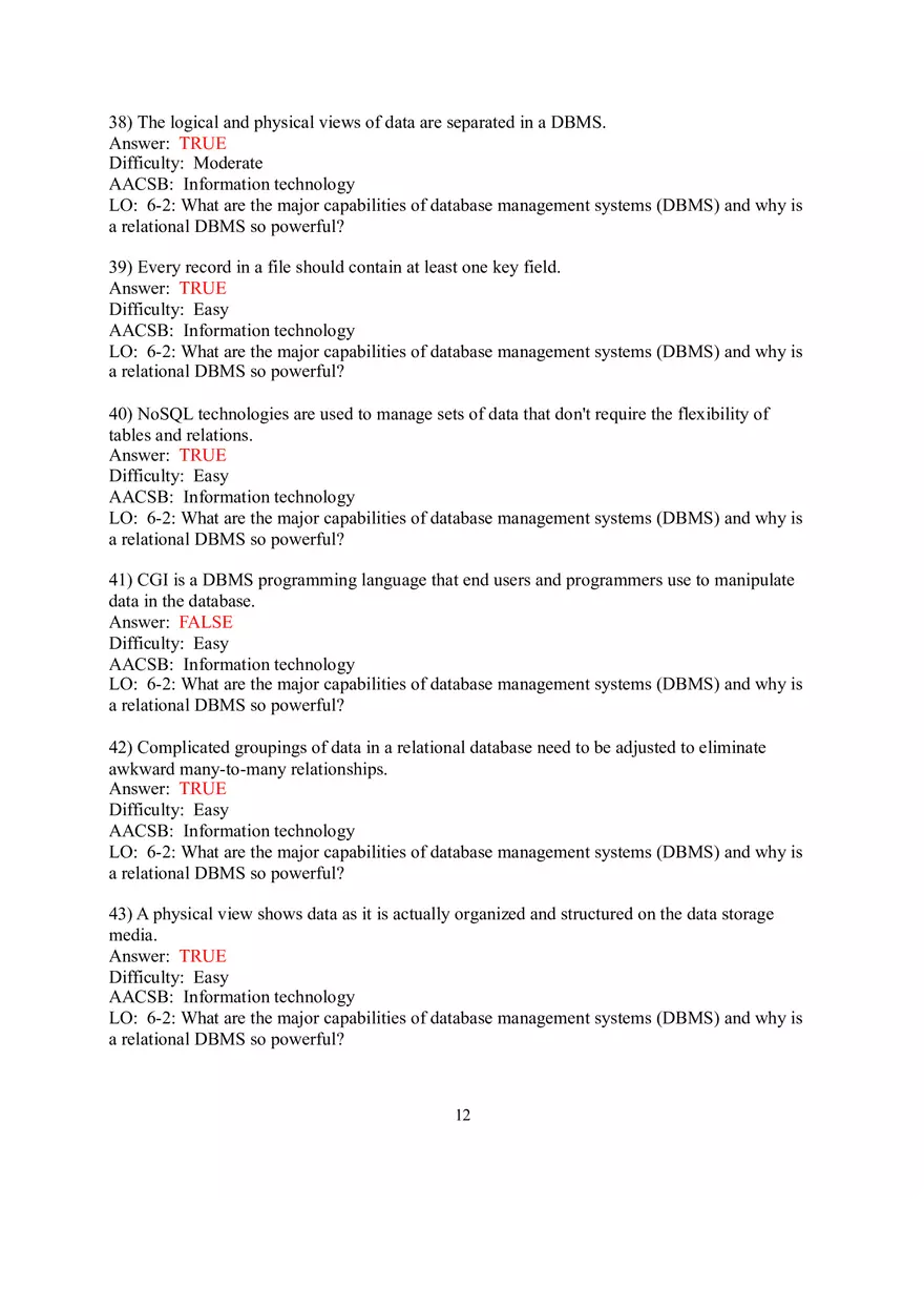 Databases and Information Management Part 2 - Page 2