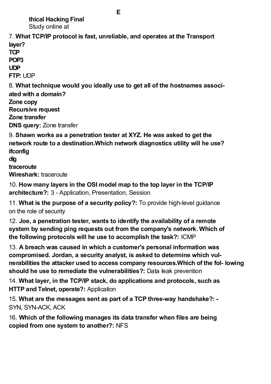 Ethical Hacking Final 1 - Page 2