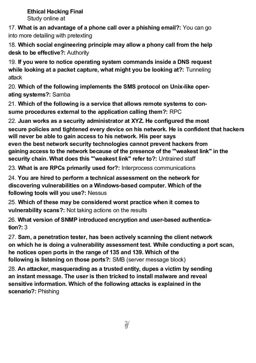 Ethical Hacking Final 1 - Page 3