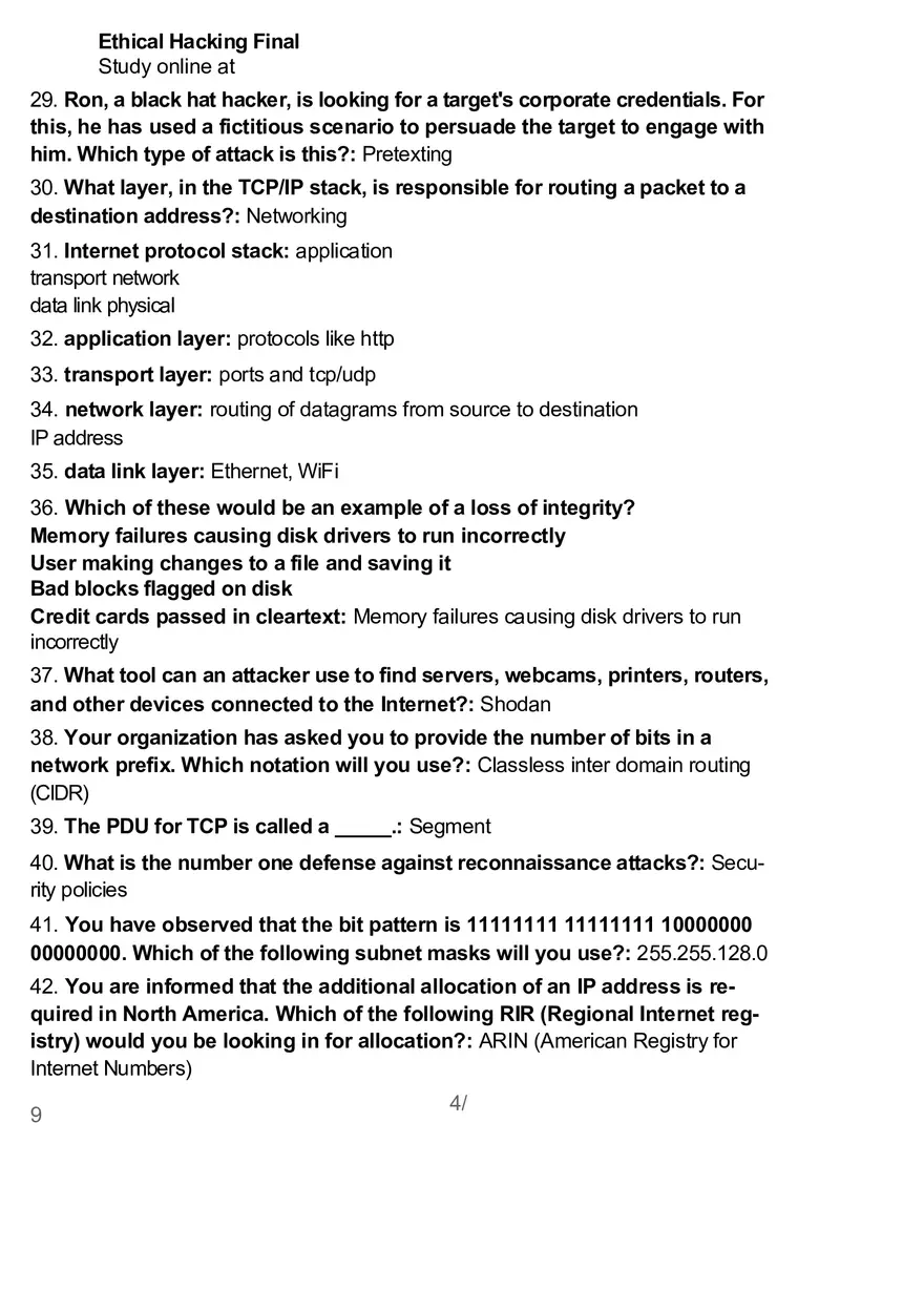 Ethical Hacking Final 1 - Page 4